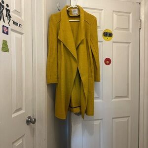 Zara Golden Yellow Teddy Jacket